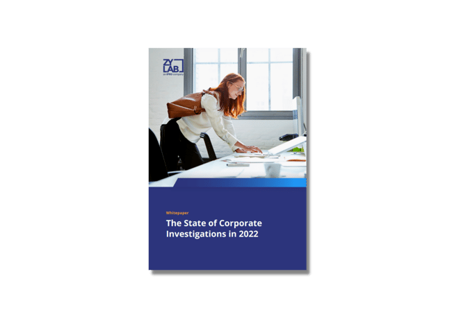 corporate investigations report 2022