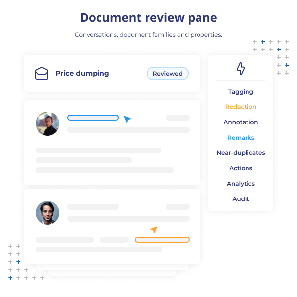 Legal Discovery And Document Review Pane